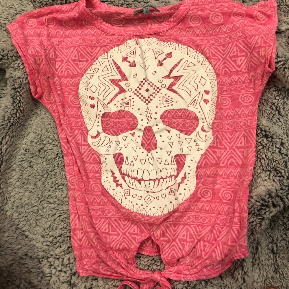 Tribal Sugar Skull Top